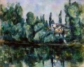 The Banks of the Marne Paul Cezanne Landscape